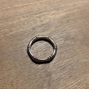 John Hardy Bamboo Collection Sterling silver slim ring